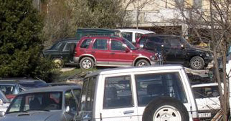 Calabria: Sequestrata discarica abusiva automobili
