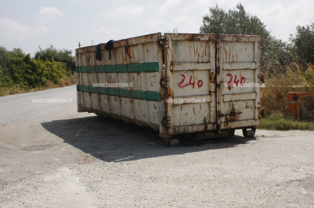 Lamezia: bonificata mini-discarica a Caronte