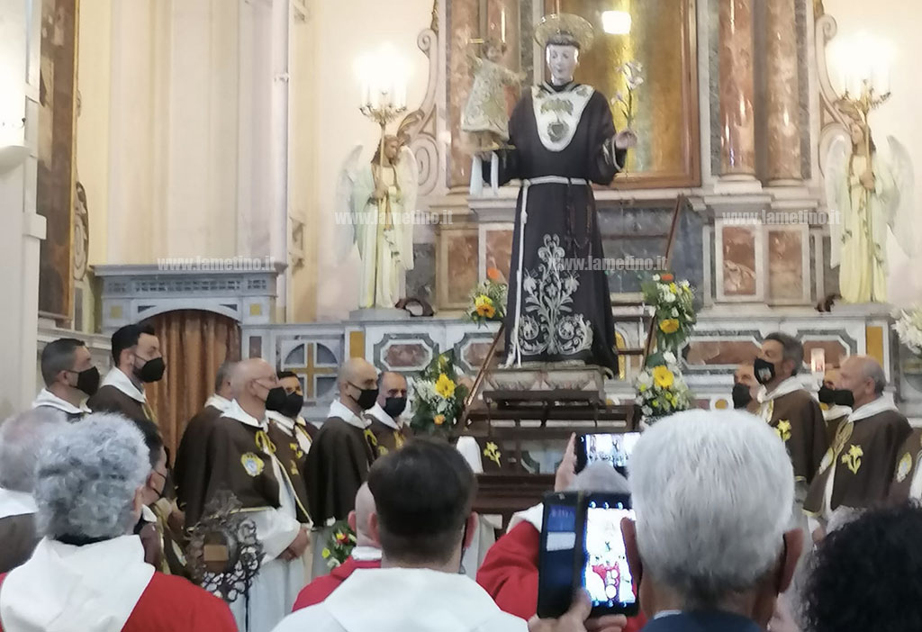 Lamezia, una Tredicina segnata dal Covid ad 800 anni dal passaggio di Sant’Antonio