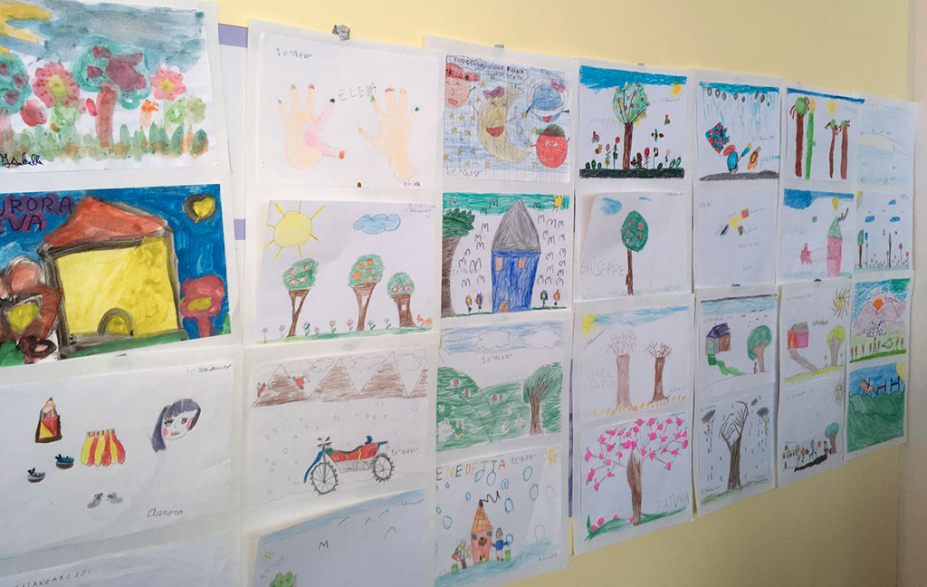 I piccoli pazienti del reparto onco-ematologia si raccontano attraverso i disegni in Provincia a Catanzaro