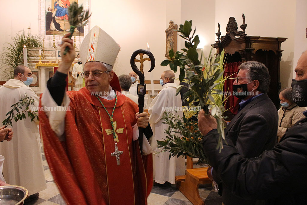 Lamezia, celebrazione del vescovo Schillaci per la Domenica delle Palme
