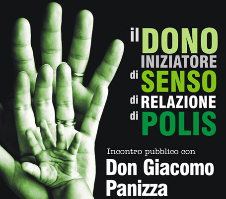 Lamezia: il dono al centro di un incontro con don Panizza