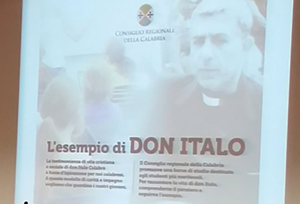 Regione: "Premio Don Italo Calabrò" si allarga alle scuole dell'intera Calabria