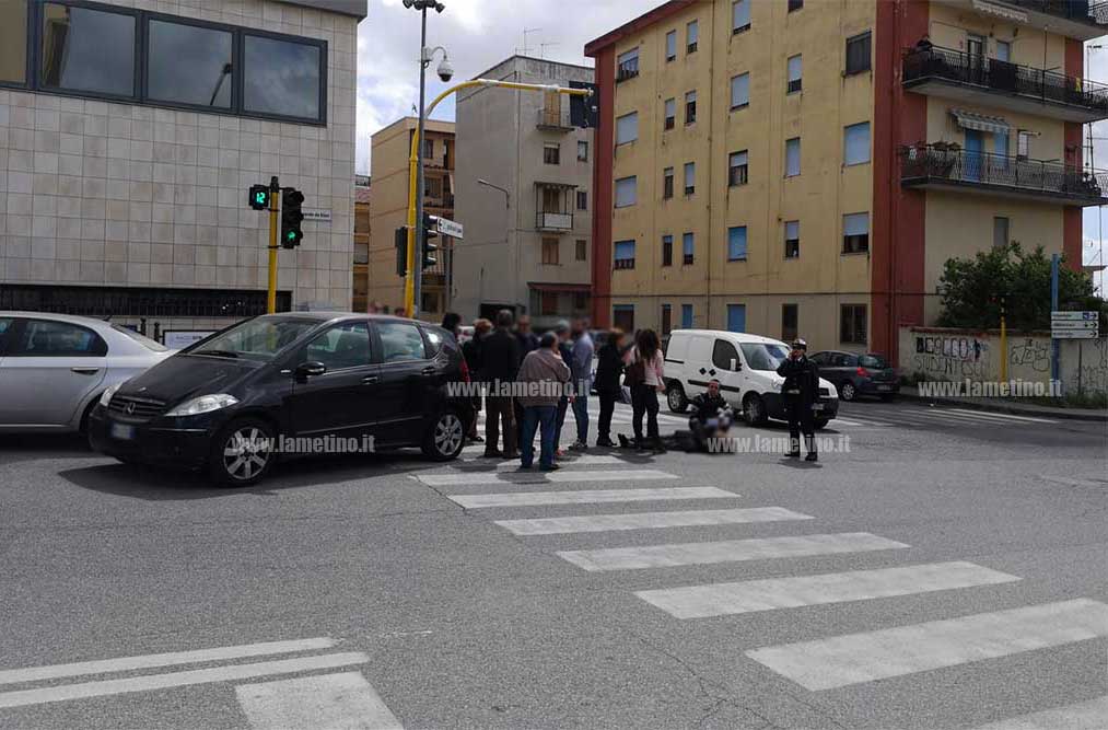 Lamezia, 71enne investita in via Da Vinci: trasportata in ospedale