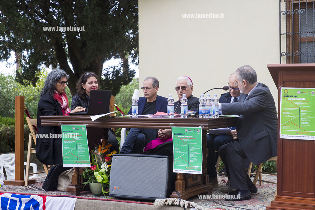 Lamezia: celebrata giornata del ringraziamento al parco Dossi-Comuni