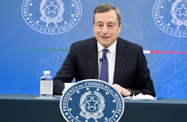 Draghi proroga lo stato di emergenza fino al 31 marzo, arriva il decreto