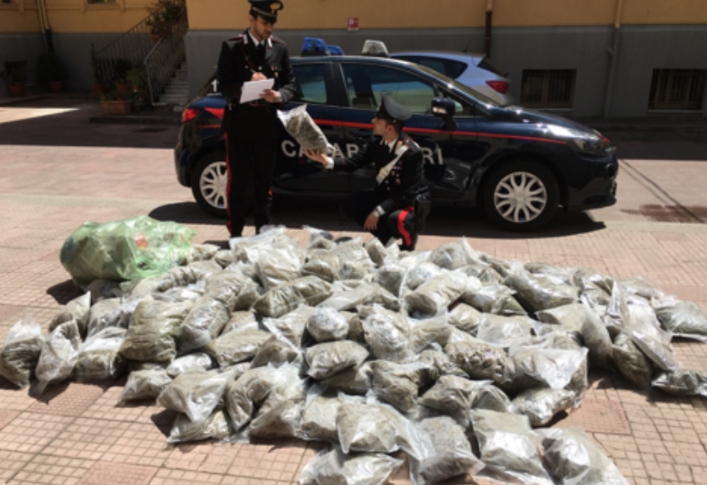 Maxi sequestro di droga a Palmi, arrestati coniugi