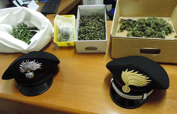 In casa con 180 gr marijuana, arrestati madre e figlio a Vibo Valentia