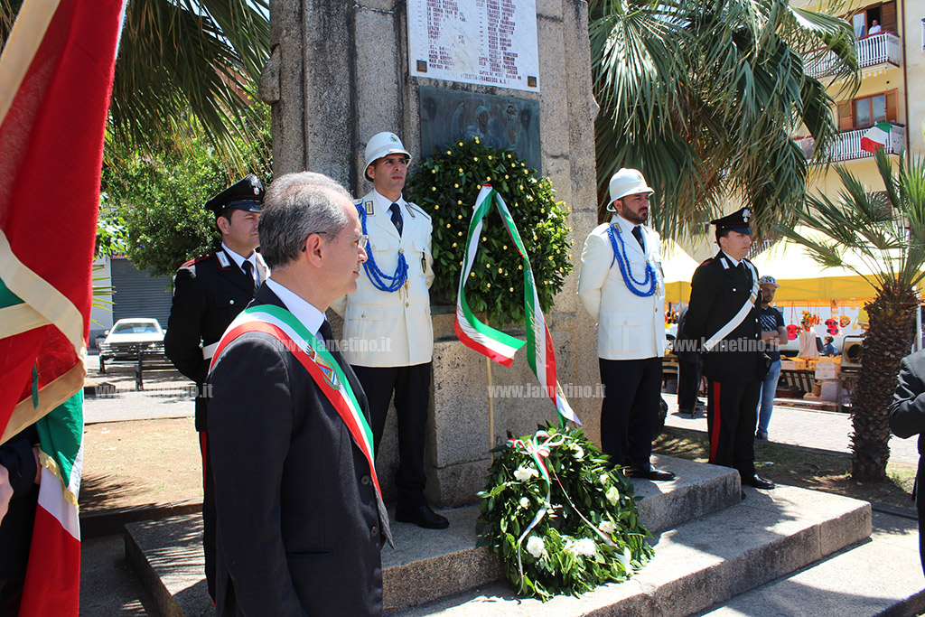 Lamezia, celebrato settantesimo anniversario Festa della Repubblica - VIDEO