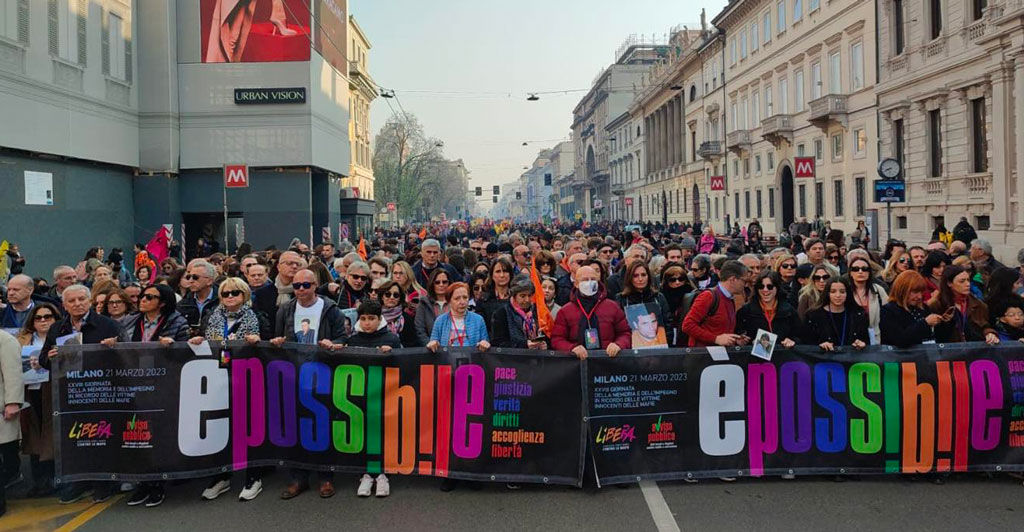Giornata in ricordo vittime delle mafie, a Milano il corteo "È possibile": ricordate anche le vittime di Cutro