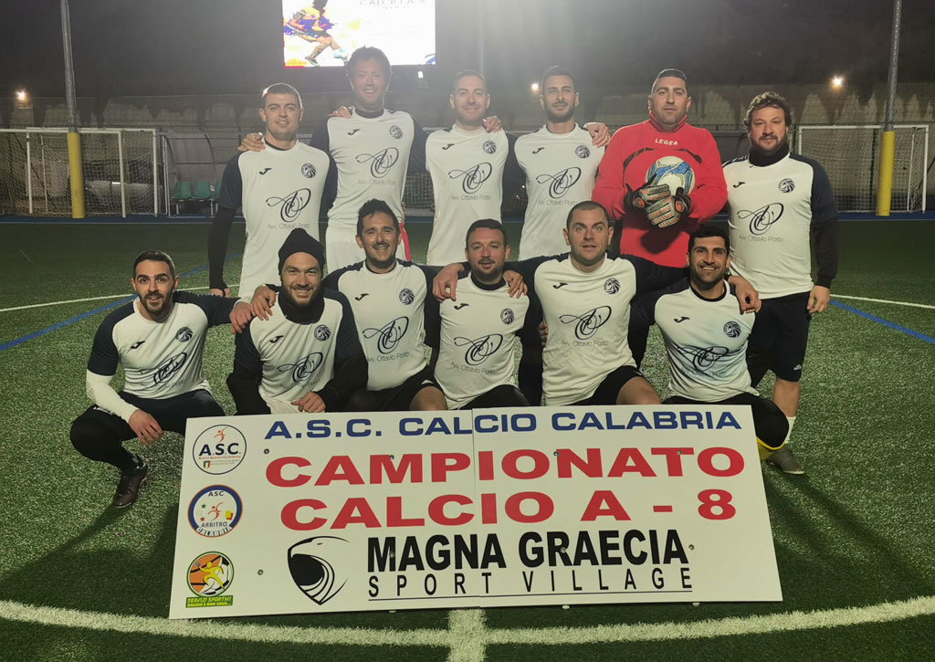Lamezia, concluso il campionato Amatori Calcio A-8 Over 35