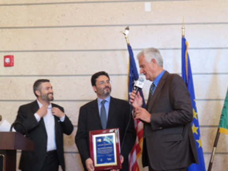 Professor Antonello Pileggi premiato eccellenza calabrese negli Usa
