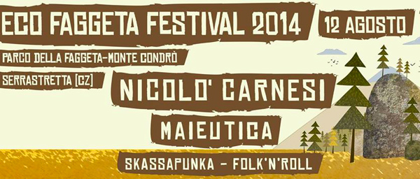 Calabria: I Maieutica alla terza edizione “Eco Faggeta Festival”