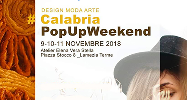 Lamezia, parte il “Calabria Pop Up Weekend” dal 9 novembre 