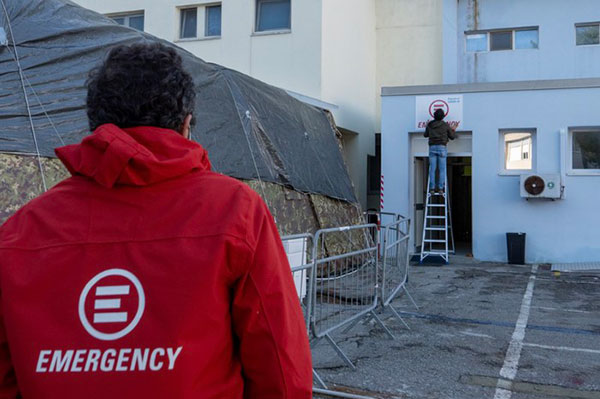 Al via attività reparto Covid dell'ospedale di Crotone gestito da Emergency