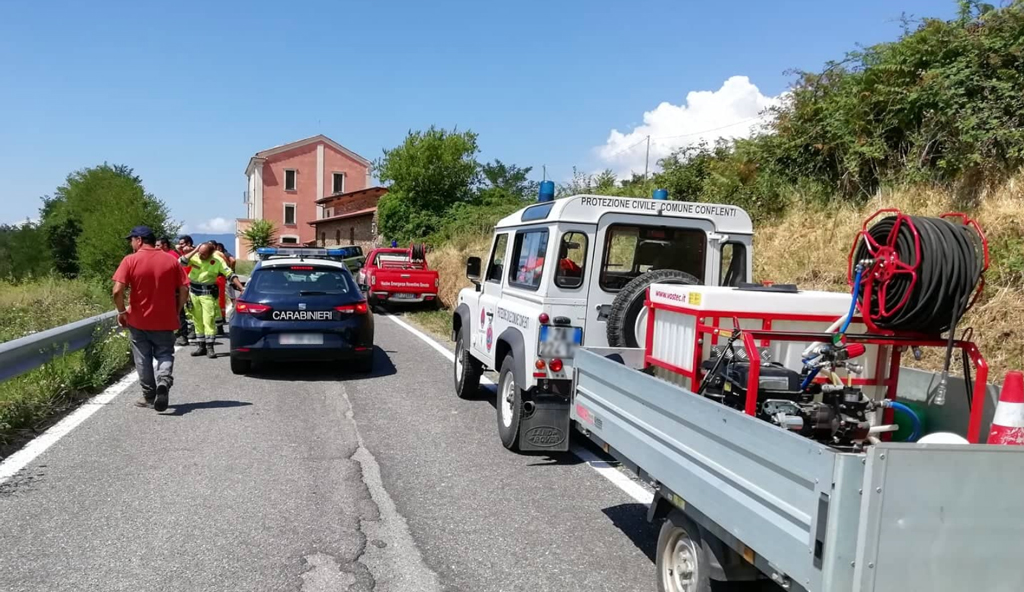 Encomio ufficiale ai volontari del Gruppo comunale di Protezione Civile Conflenti