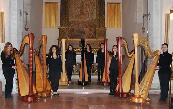 Lamezia: Ensemble Incanti d’arpe in concerto il 22 dicembre