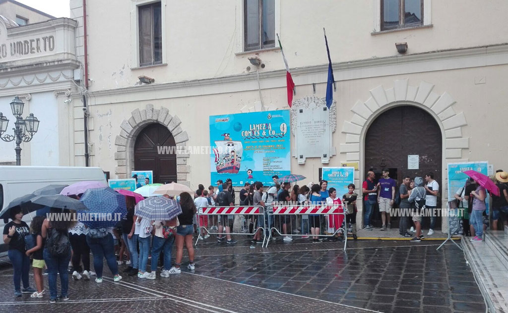 Apertura sotto la pioggia per il "Lamezia Comics & Co... 9"