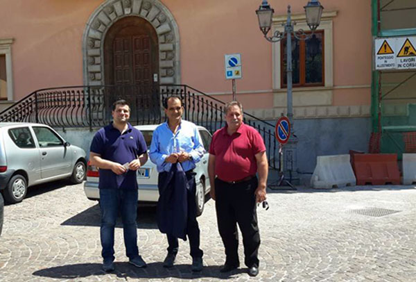 Enzo Bruno a Martirano, pronto finanziamento per mitigazione rischio idrogeologico