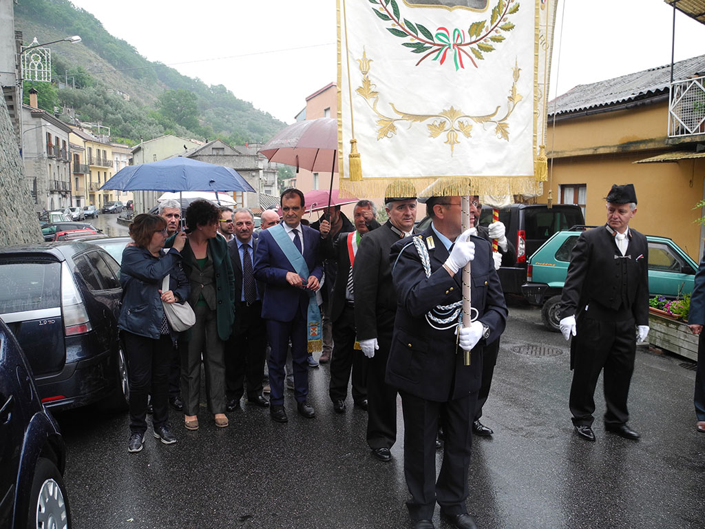 Accensione cero votivo alla Madonna di Costantinopoli patrona provincia Catanzaro