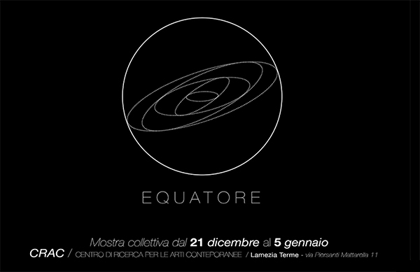 Lamezia, mostra collettiva 'Equatore' al CRAC dal 21 dicembre 