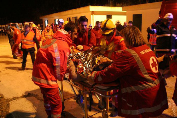Esercitazione Protezione Civile: treno guasto in galleria e principio incendio