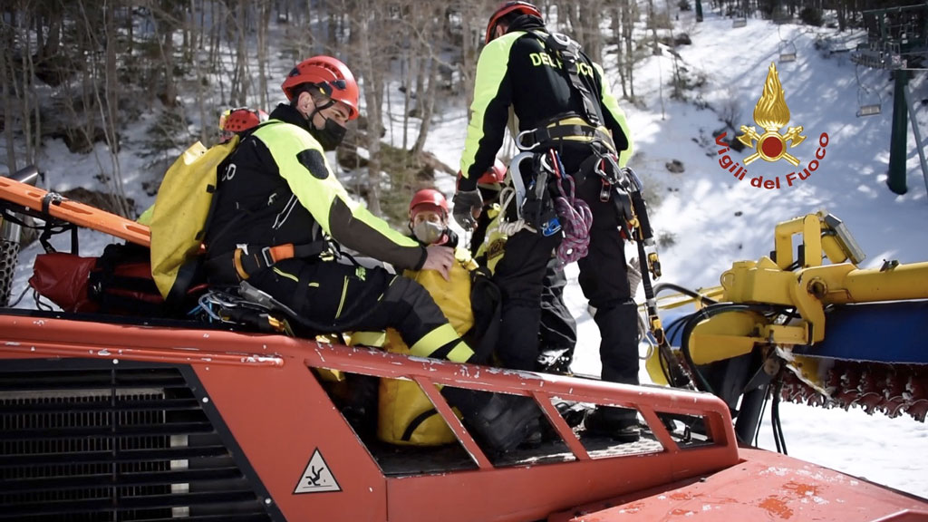 Conclusa esercitazione dei Vigili del Fuoco a Gambarie