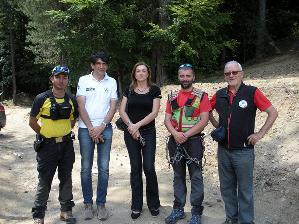 Esercitazione soccorso alpino e speleologico nel Parco Nazionale della Sila