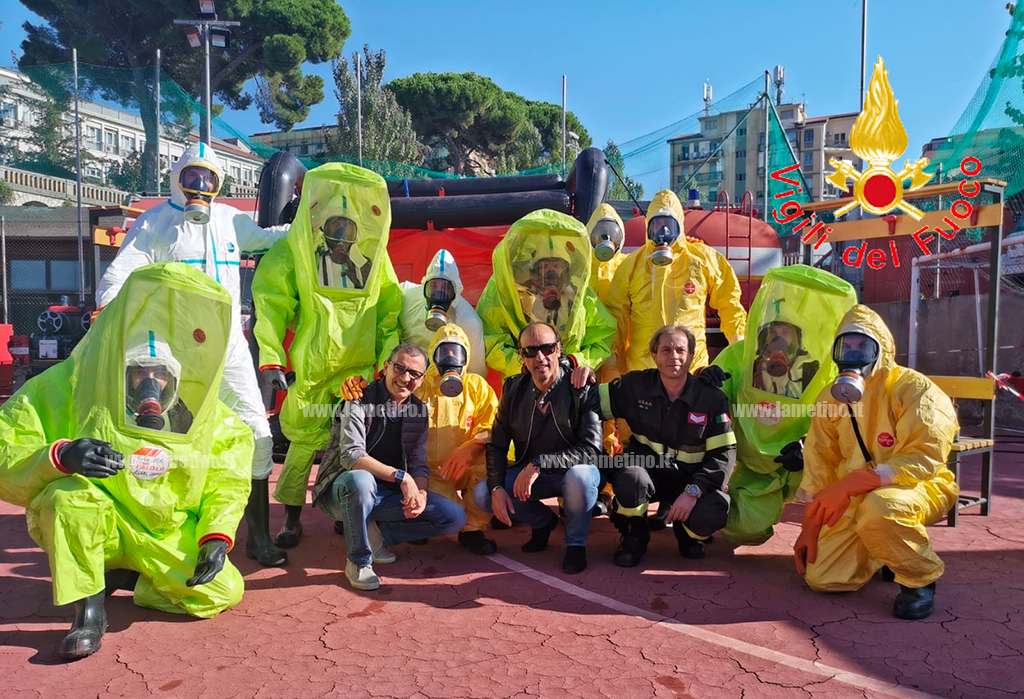 Concluso corso di formazione Nbcr per 10 Vigili del Fuoco della provincia di Catanzaro