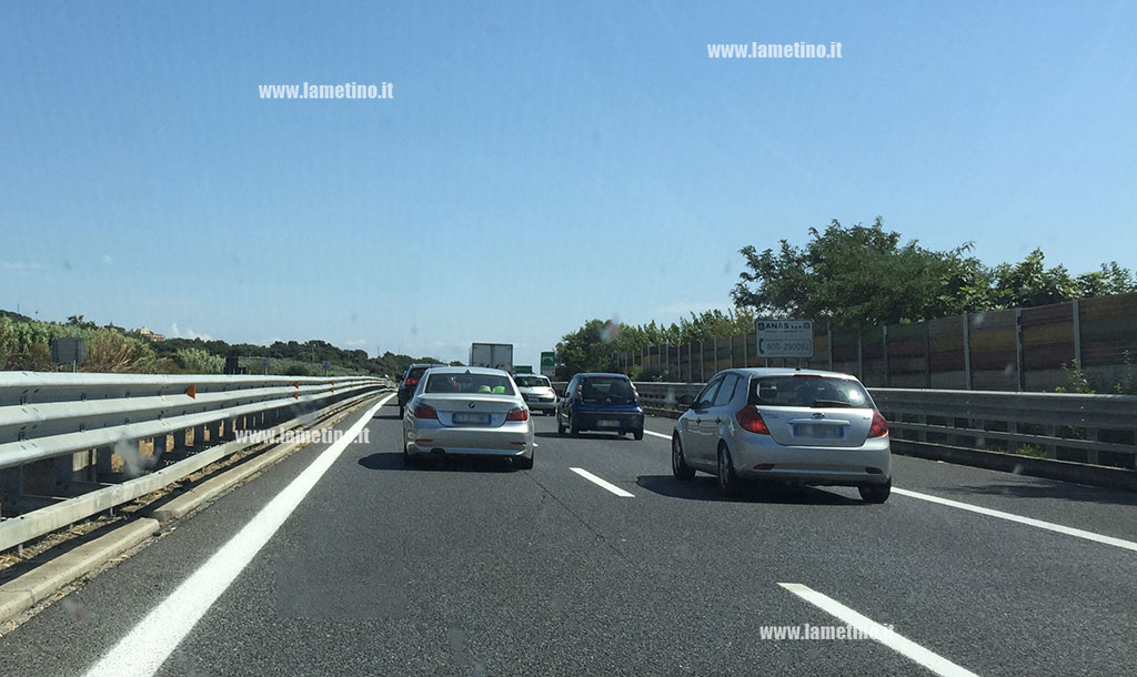 Controesodo: traffico da rientro dal sud verso il nord