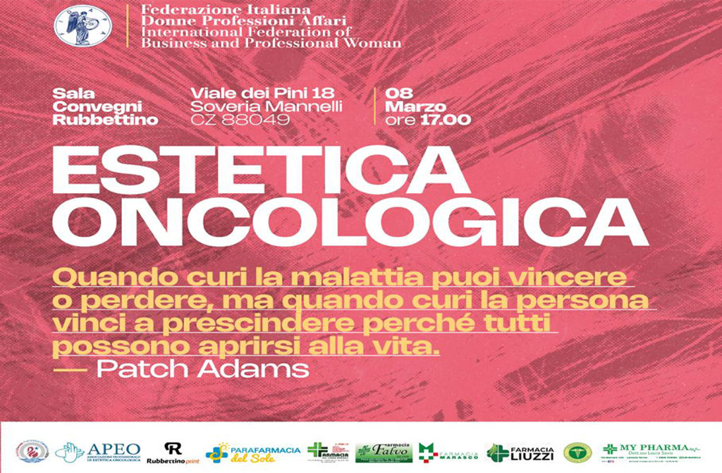 A Soveria Mannelli convegno sull'estetica oncologica l'8 marzo