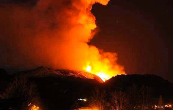 Lamezia: Anche in città avvertiti rombi eruzione Etna