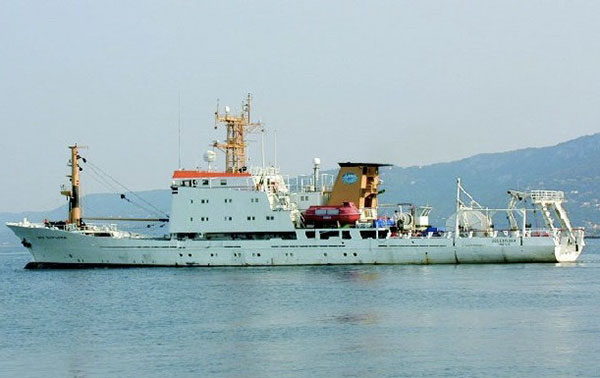 Rischio e prevenzione terremoti, nave OGS esplora Canale di Sicilia