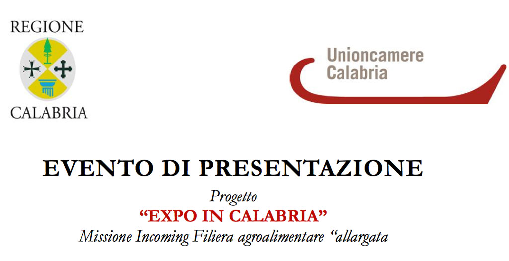 Lamezia: "Expo in Calabria", domani la presentazione a Unioncamere