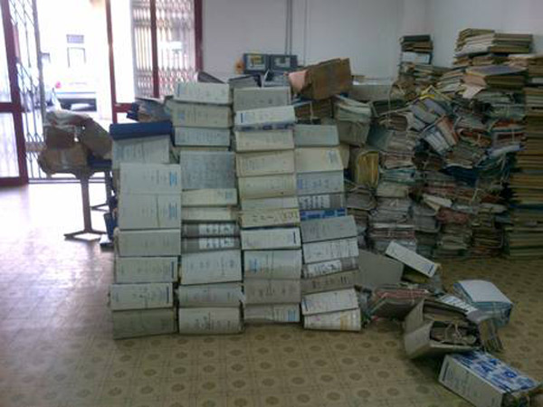 Calabria: Faldoni ammuffiti in archivio Corte appello Catanzaro