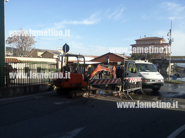Lamezia: Rotta condotta acqua via Colelli, zona centro a secco per qualche ora