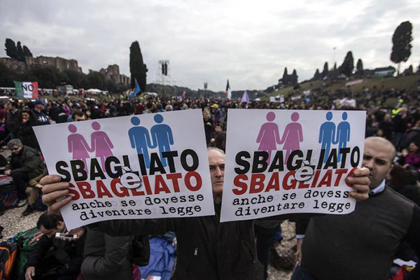 Family day, delegazione UdC Lamezia alla manifestazione a Roma 