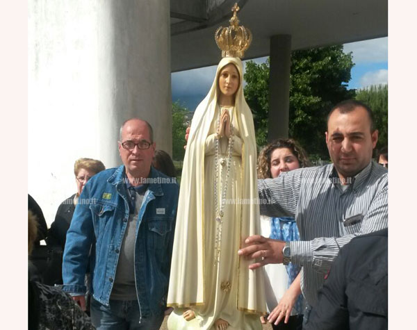 Lamezia, la parrocchia di San Giovanni Calabria accoglie la Madonna Pellegrina di Fatima