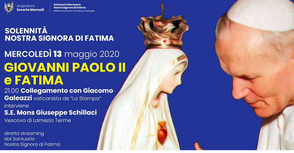 Il Messaggio Di Fatima Oggi Festa della Madonna di Fatima, a Soveria Mannelli messa del vescovo e