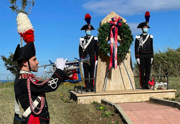 Omicidio degli appuntati Fava e Garofalo a Scilla, cerimonia per il 27esimo anniversario