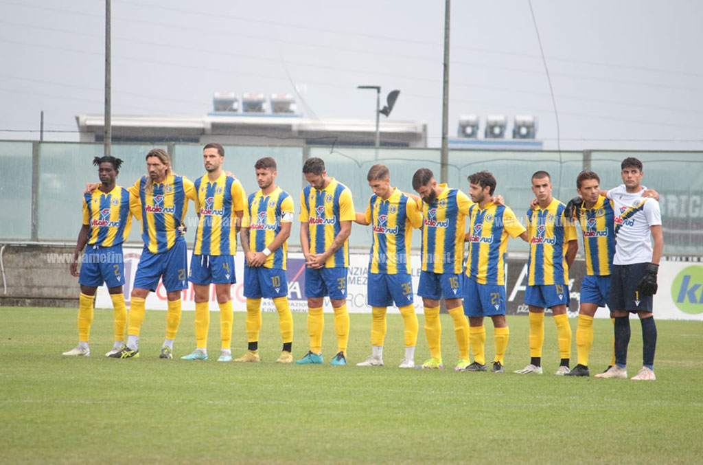 Fc Lamezia travolto 3-0 a Reggio Calabria nel recupero di campionato