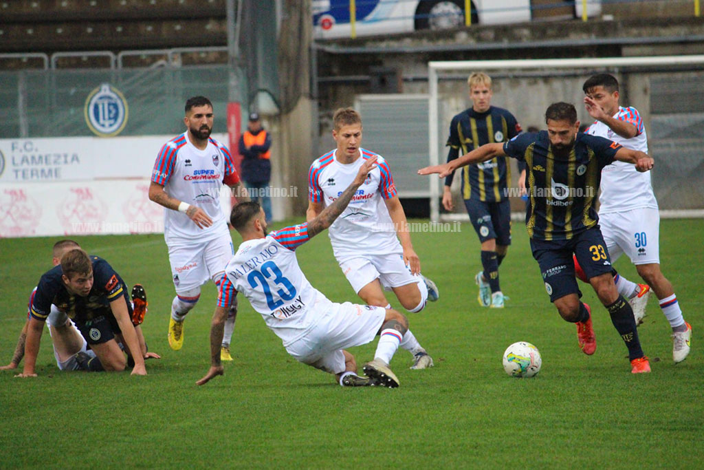 Fc Lamezia ferma sul pari la capolista Catania