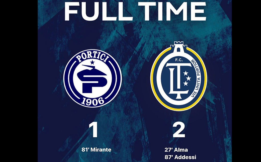 Fc Lamezia vince 2-1 a Portici e si qualifica agli ottavi di Coppa Italia