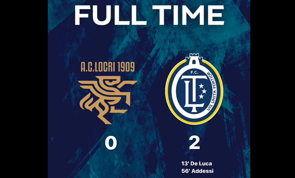 Fc Lamezia vince 2-0 a Locri e riapre i giochi play-off