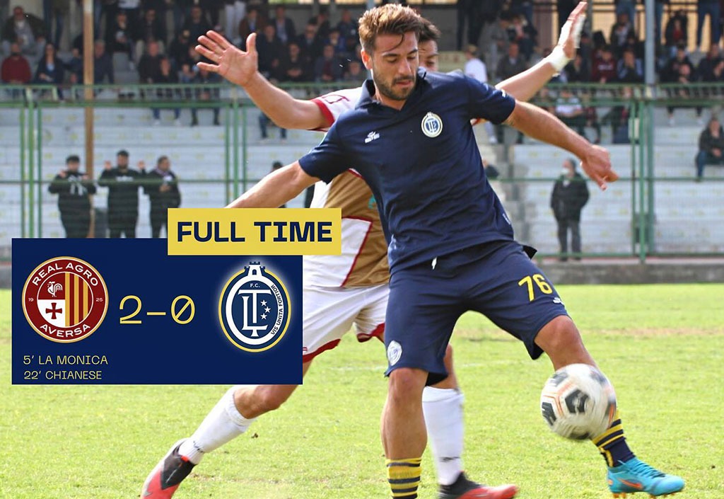 Fc Lamezia sconfitto 2-0 ad Aversa nel recupero di campionato