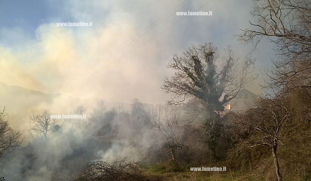 Lamezia: prevenzione incendi per l'estate 2017, divieti e sanzioni