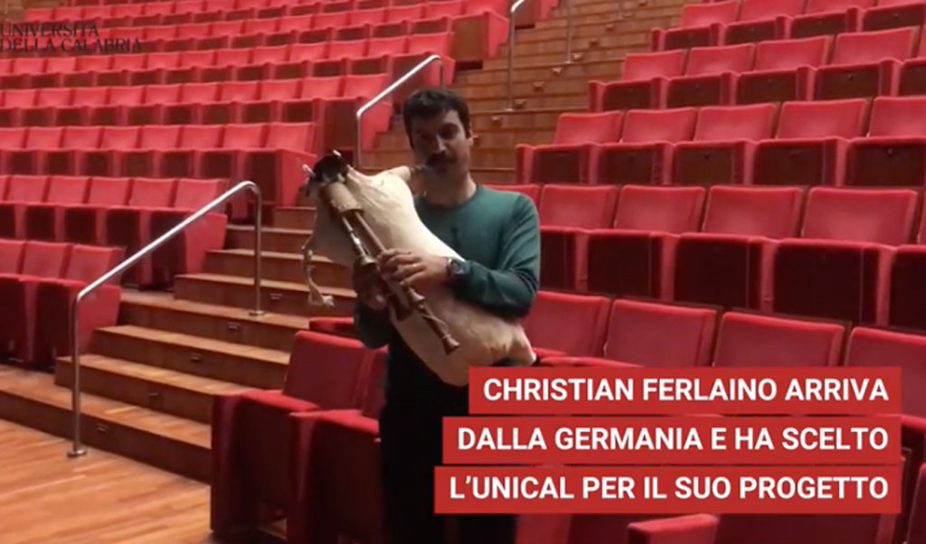 Dalla Germania all’Unical progetto etnomusicologico premiato da programma europeo 'Marie Curie' con ricercatore calabrese Christian Ferlaino