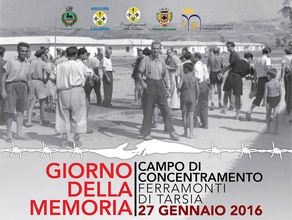 Ferramonti di Tarsia, il programma per celebrare il Giorno della Memoria