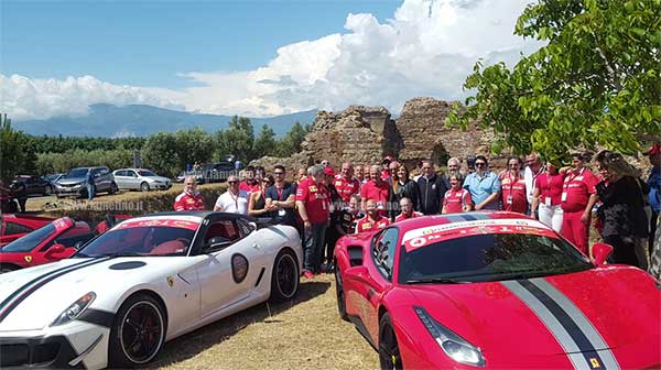 Concluso a Curinga il meeting "Ferrari in Calabria"