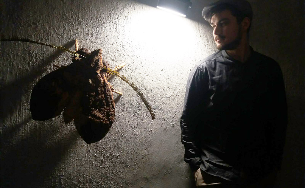 Le opere del giovane scultore lametino Giuseppe Ferrise in mostra a Genova con “Woody wildlife”
